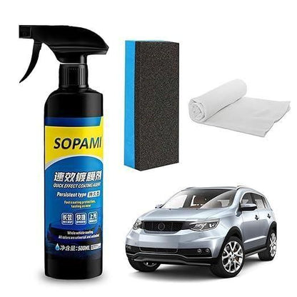 Sopami Car Coating Spray — Pack of 2 | Quick Shine & Protection