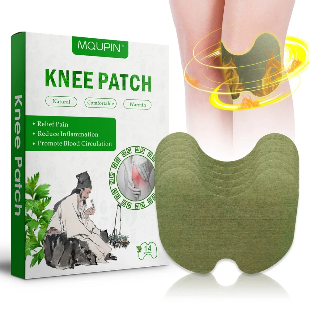 Knee Pain Relief Patches (Pack of 3) (14 Patches Per Pack)