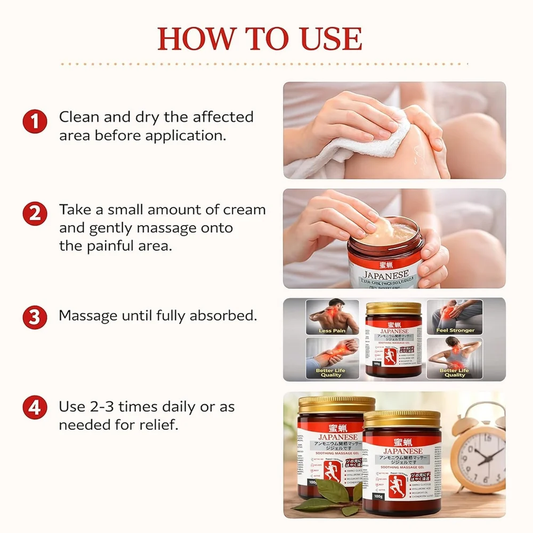 Instant Pain Relief Massage Gel (Pack of 2)