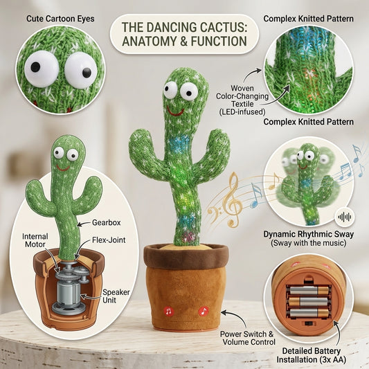 Talking & Dancing Cactus Toy