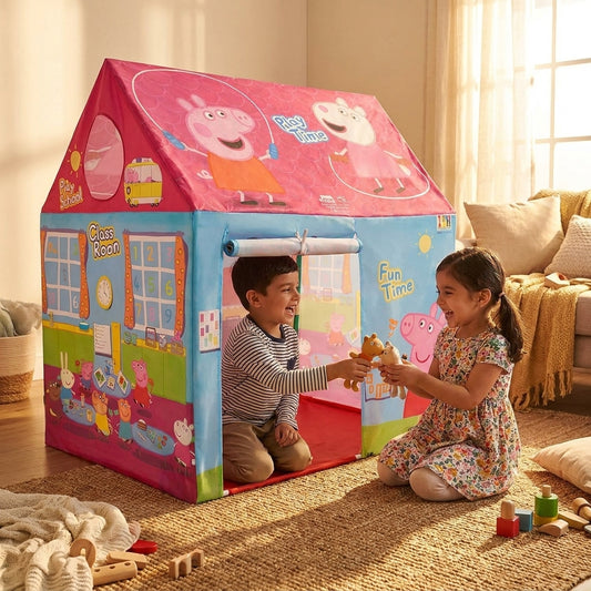 Peppa Pig Theme Play Tent House for Kids