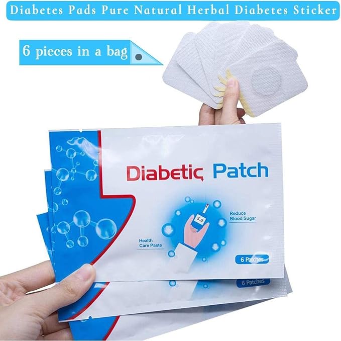 Herbal Diabetic Patches (Pack of 20) (6 Patches / Pack)
