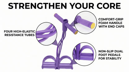 Multifunction Pedal Resistance Band Trainer